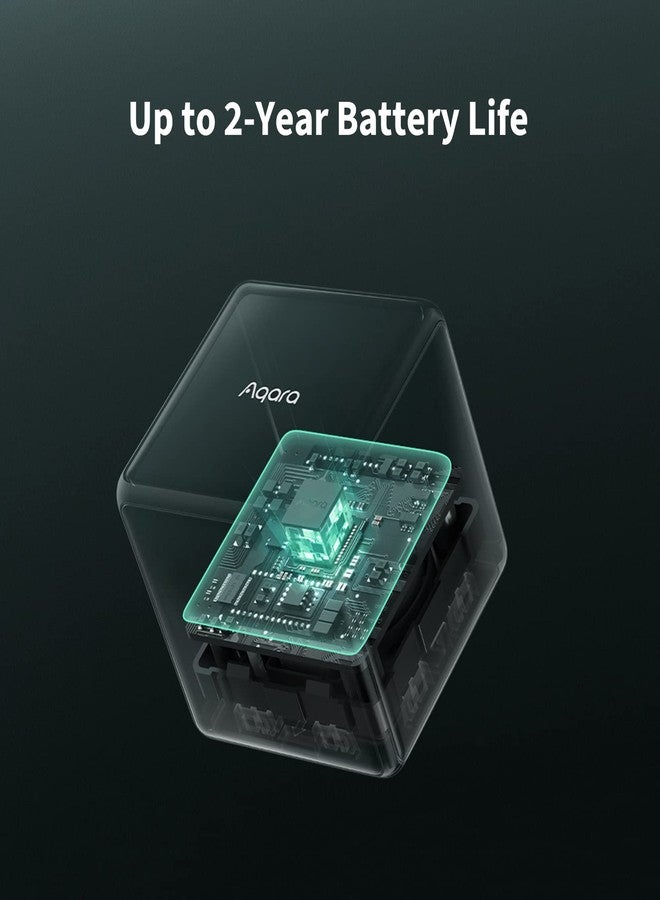 Aqara Cube T1 Pro, Requires AQARA ZIGBEE 3.0 HUB, 6 Sides to Control Different Scenes and Diverse Actions to Control Smart Home Devices, Supports Homekit, Alexa and IFTTT - Image 4